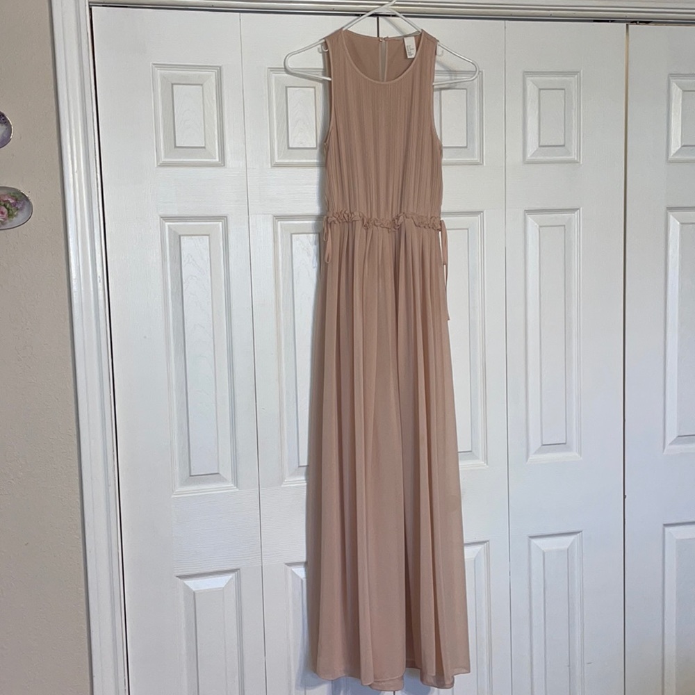 Blush pink dress